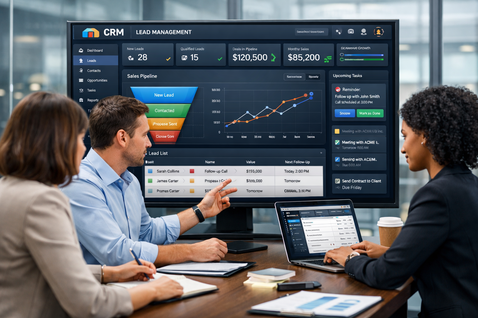 How CRM Software Helps Manage Leads
